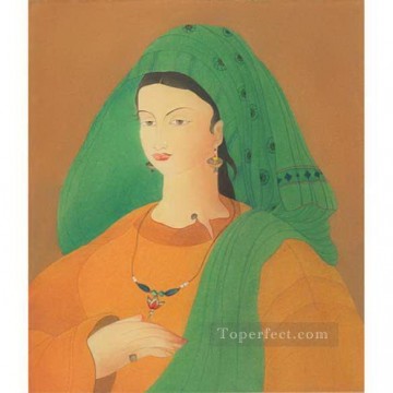 Religious Painting - Abdur Rahman Chughtai 07 religious Islam
